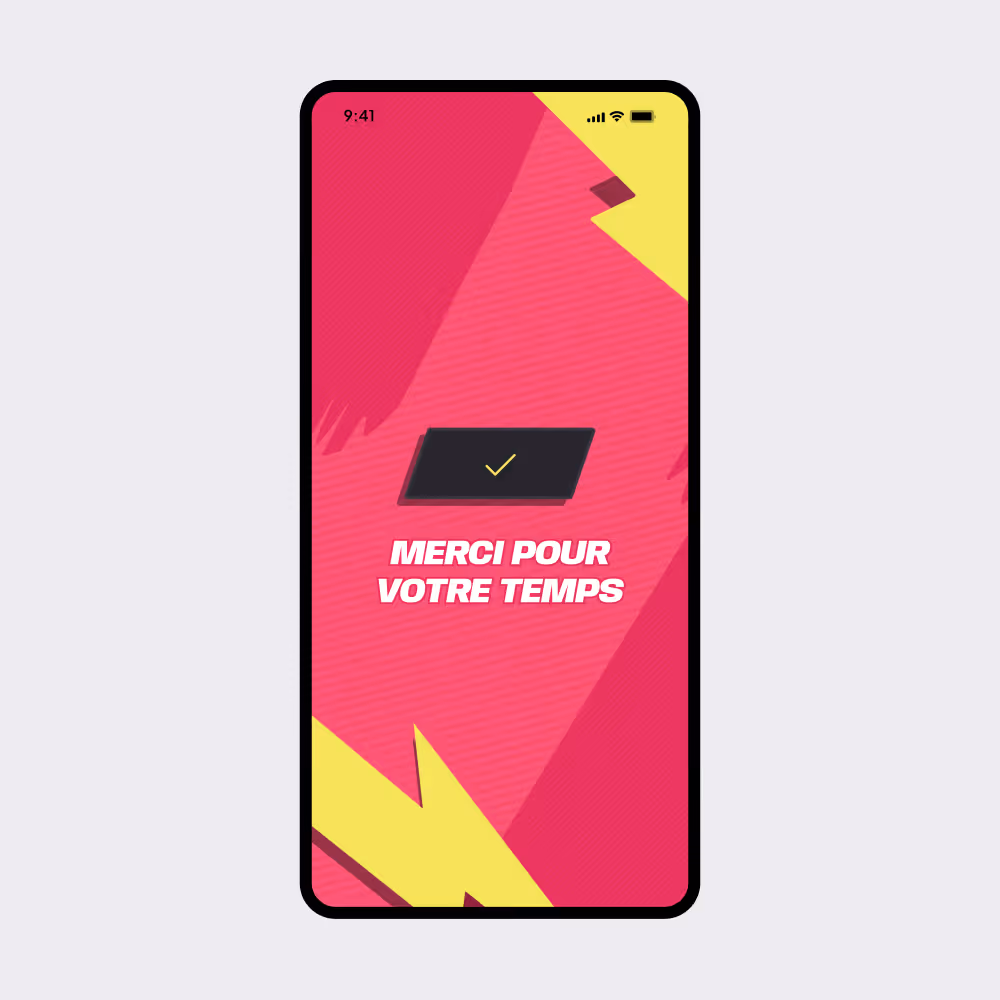 Éléments graphiques réalisés pour OneFlash