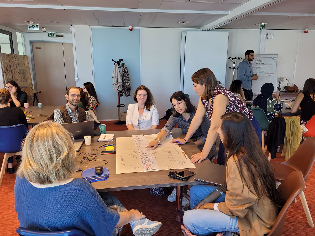 Workshop UX de l'équipe Jujotte à l'UDD