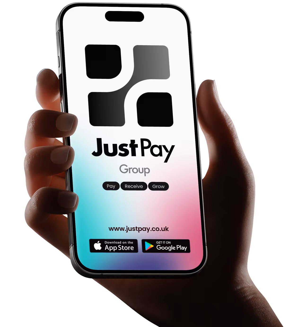 Justpay Group app in Phone