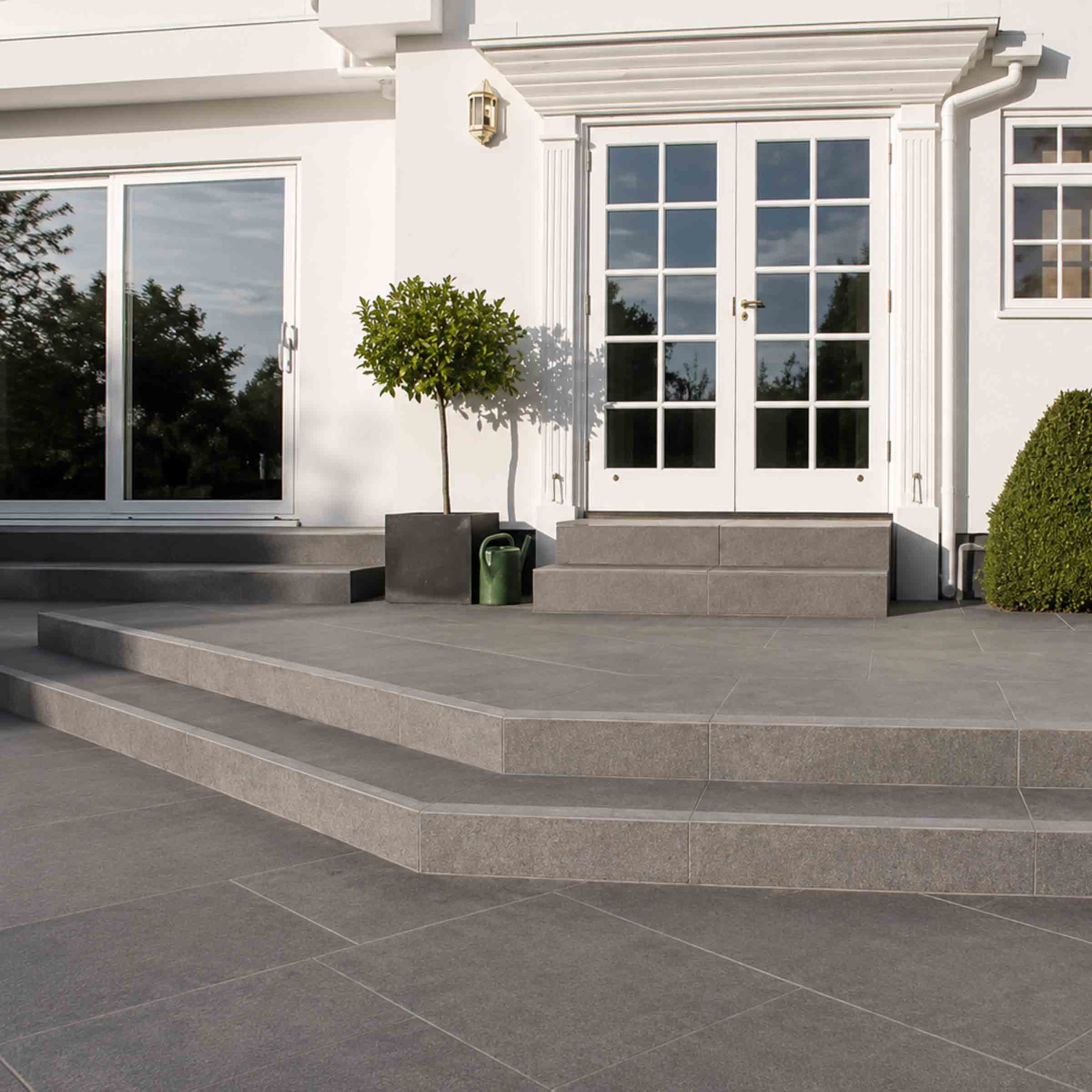 Handcrafted natural stone flooring designed and installed by Coulon Stone