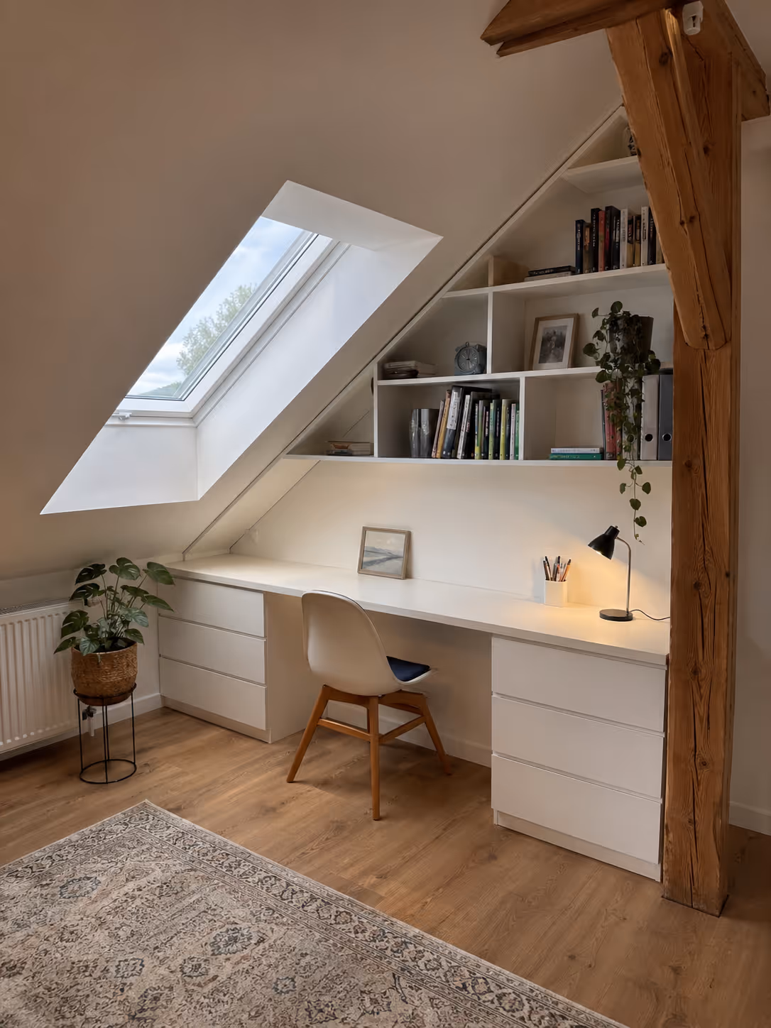 Home office na wymiar — realizacja Wrocław