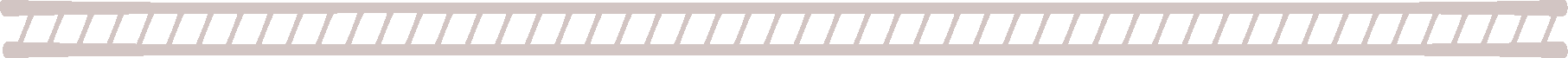 A white line with a black border.