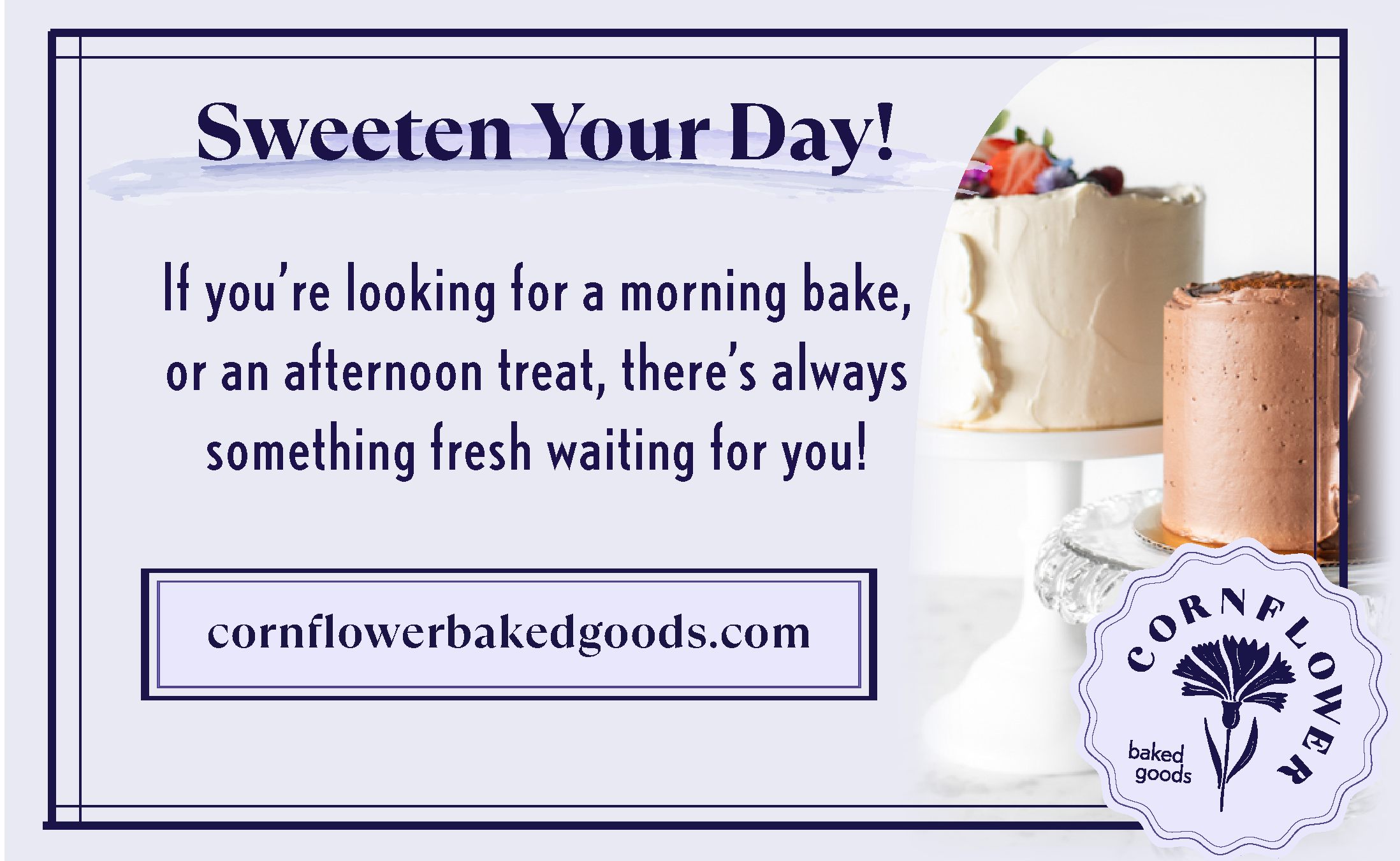 Click to View Cornflower Baked Goods Website