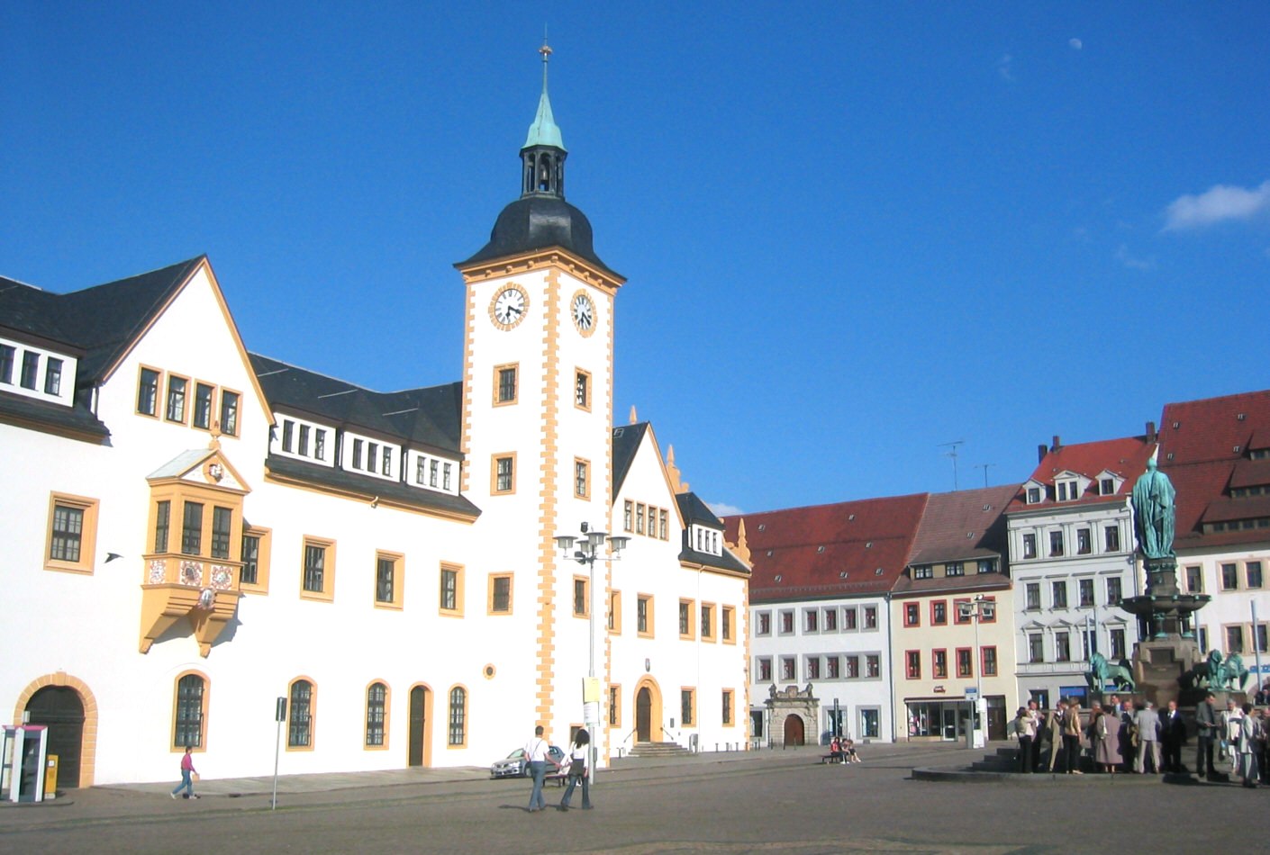 Stadtansicht von Freiberg für Energieberatung, iSFP und energetische Sanierung