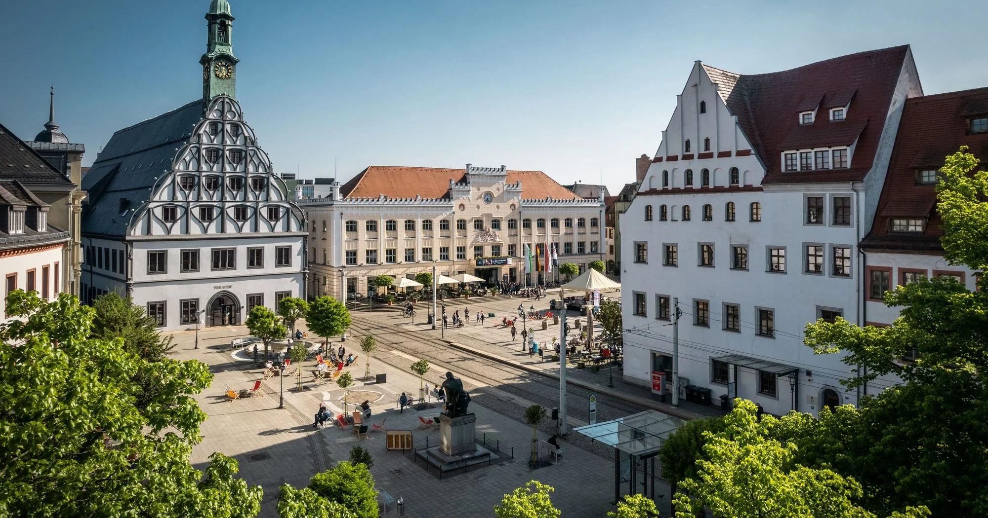 Stadtansicht von Zwickau für Energieberatung, iSFP und Fördermittelberatung