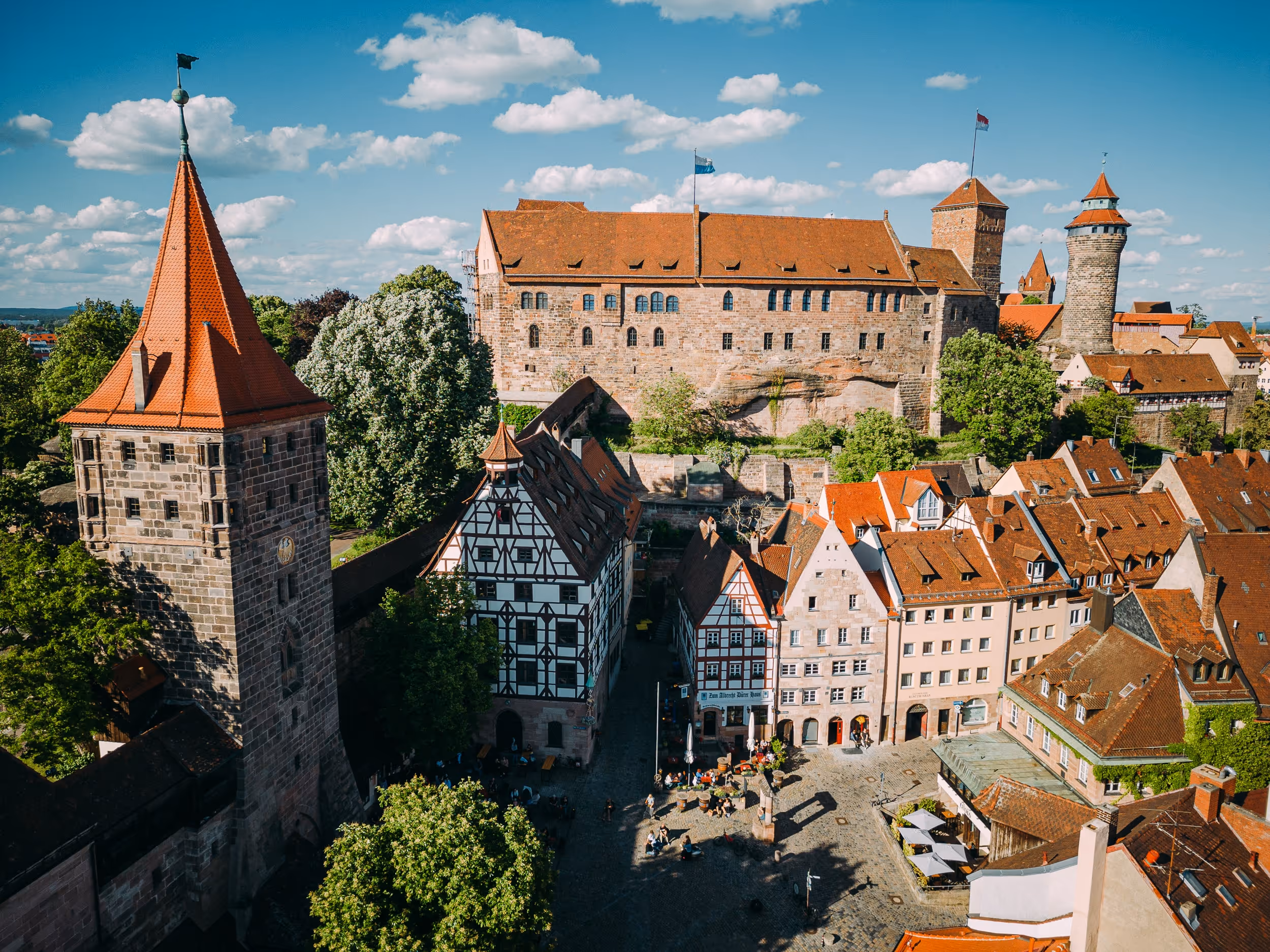 Kaiserburg und Nürnberger Stadtbild für DGNB Beratung, Audit und nachhaltiges Bauen
