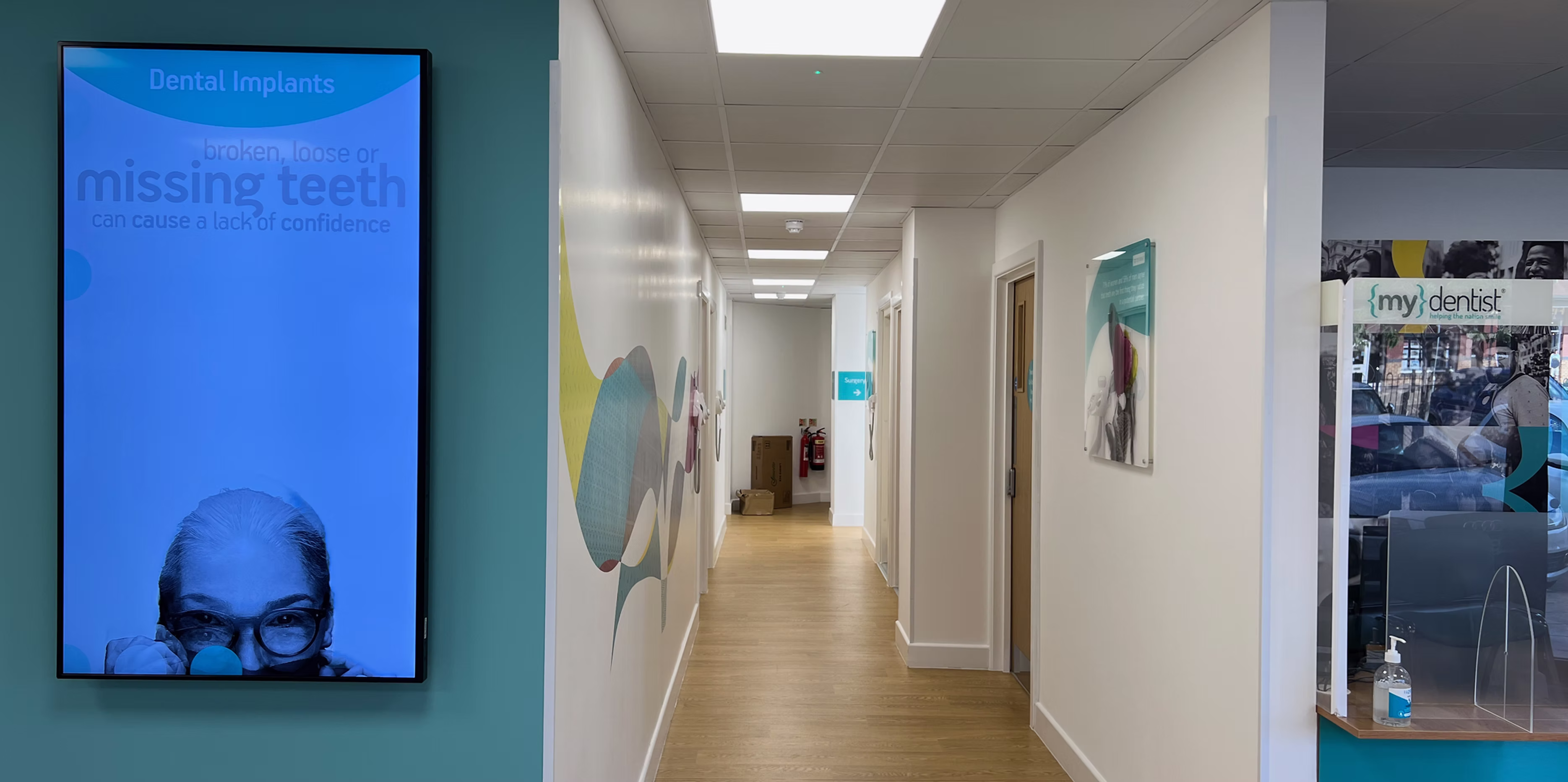 Dental surgery interior