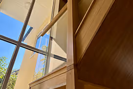 Floor to ceiling window