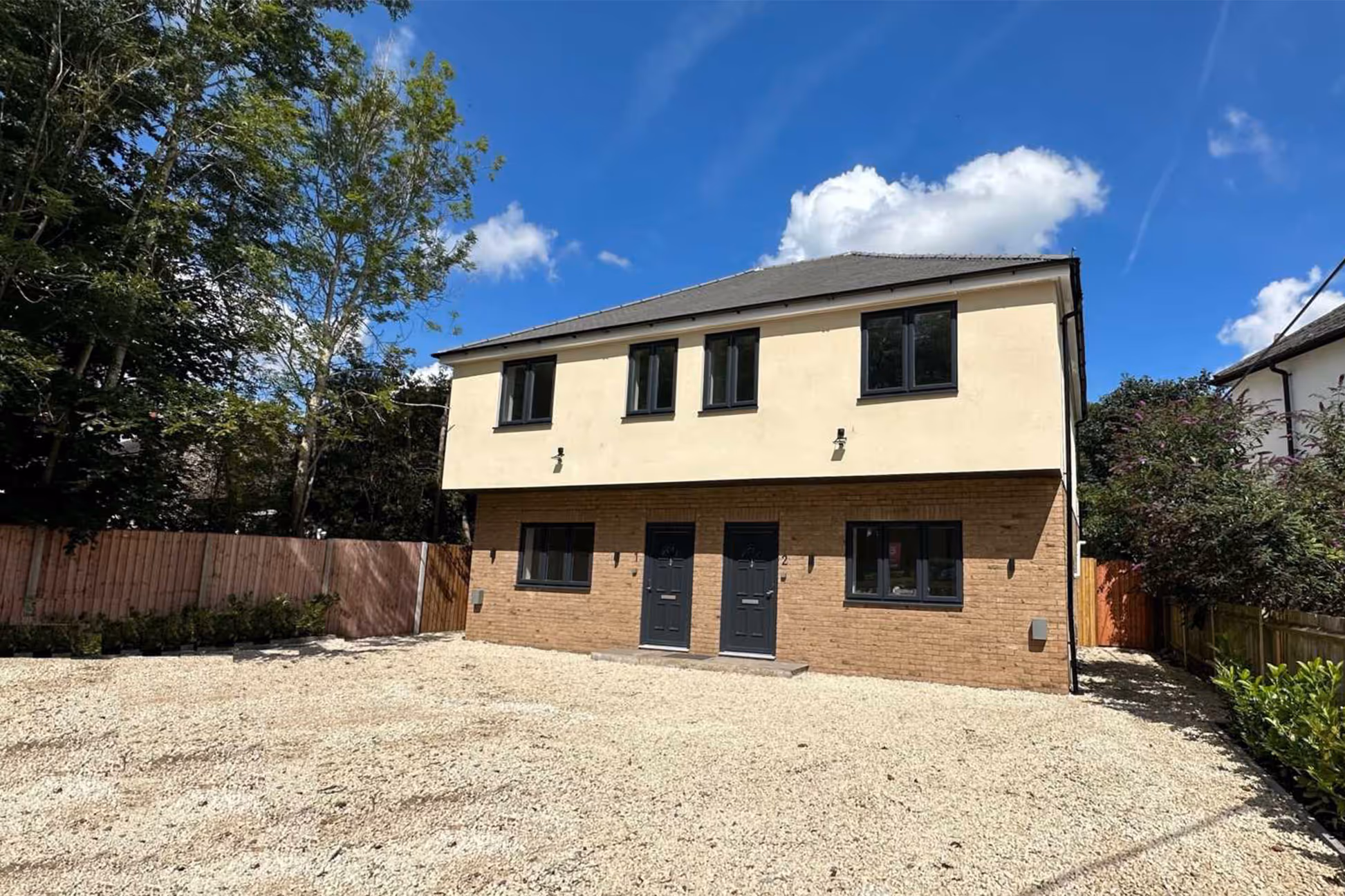 New build construction project