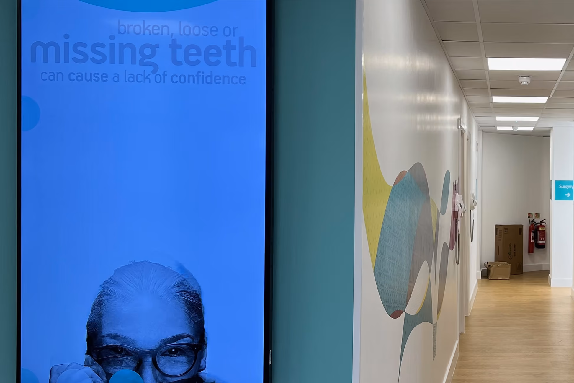 Dental surgery interior