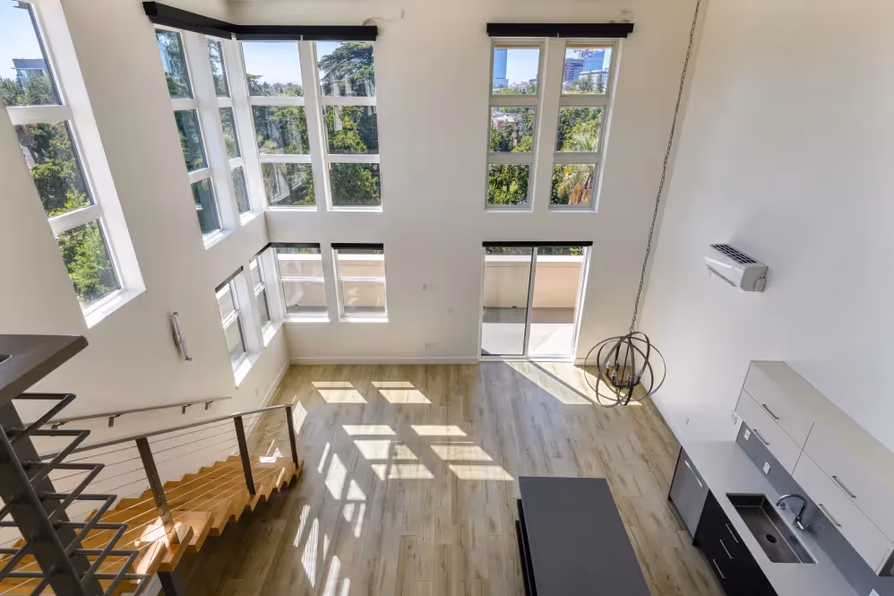 Loft living room
