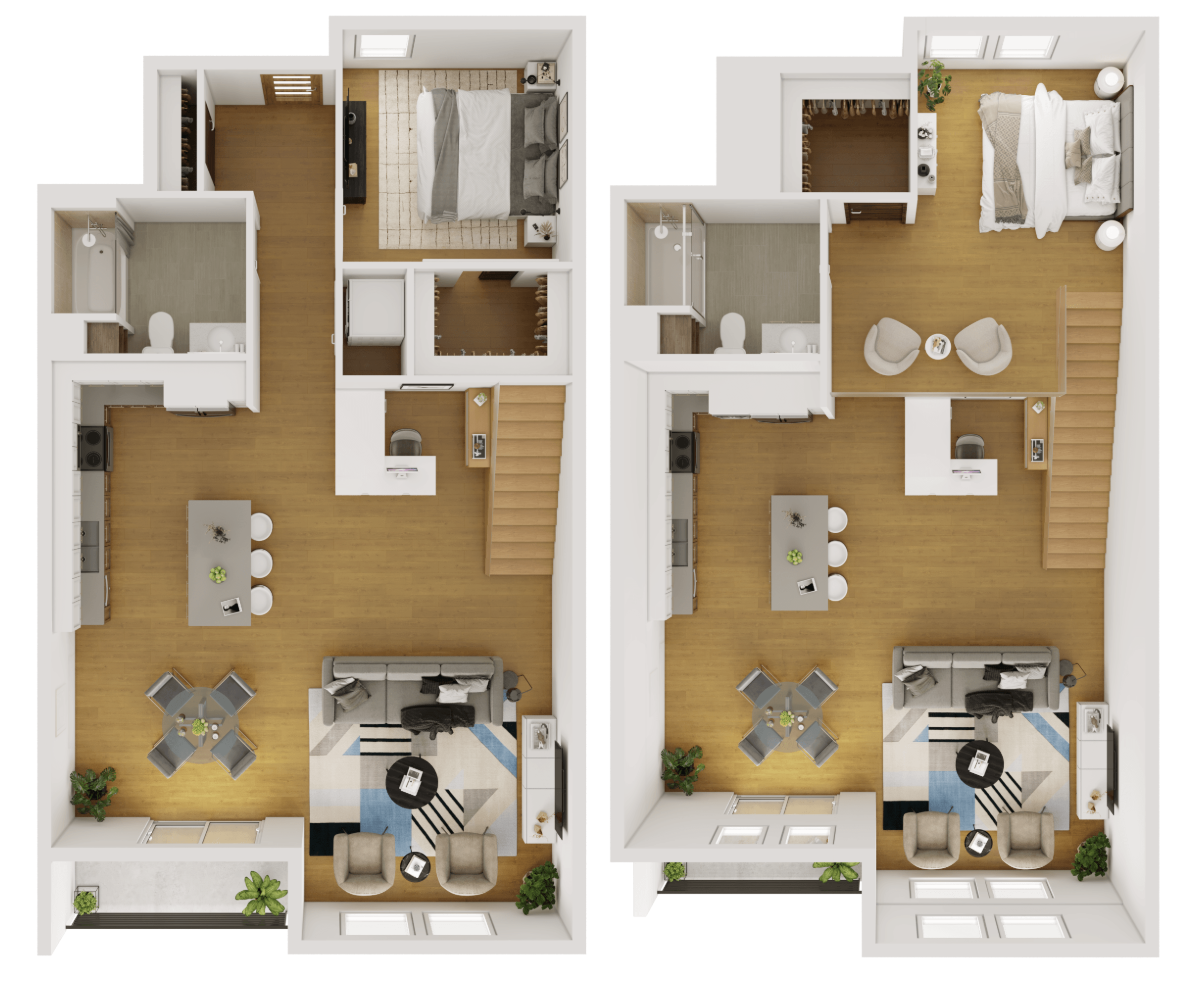 Burgundy Loft