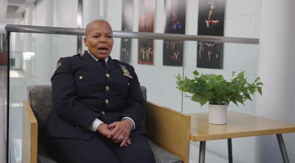 Officer Basemah Rogers Guidance Experience WVI Dolphin Leadership Mentorship Program Mentor