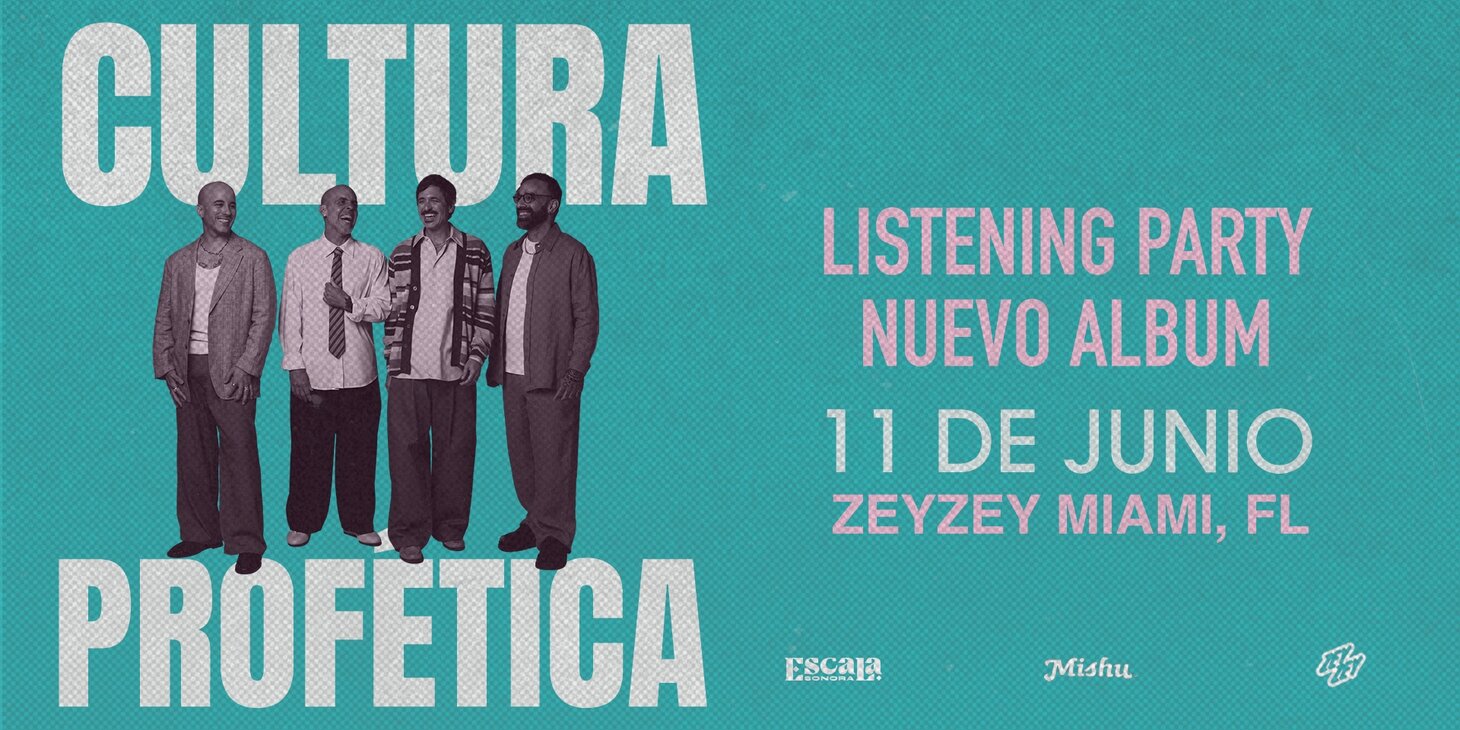 Cultura Profética - Album Listening Party 