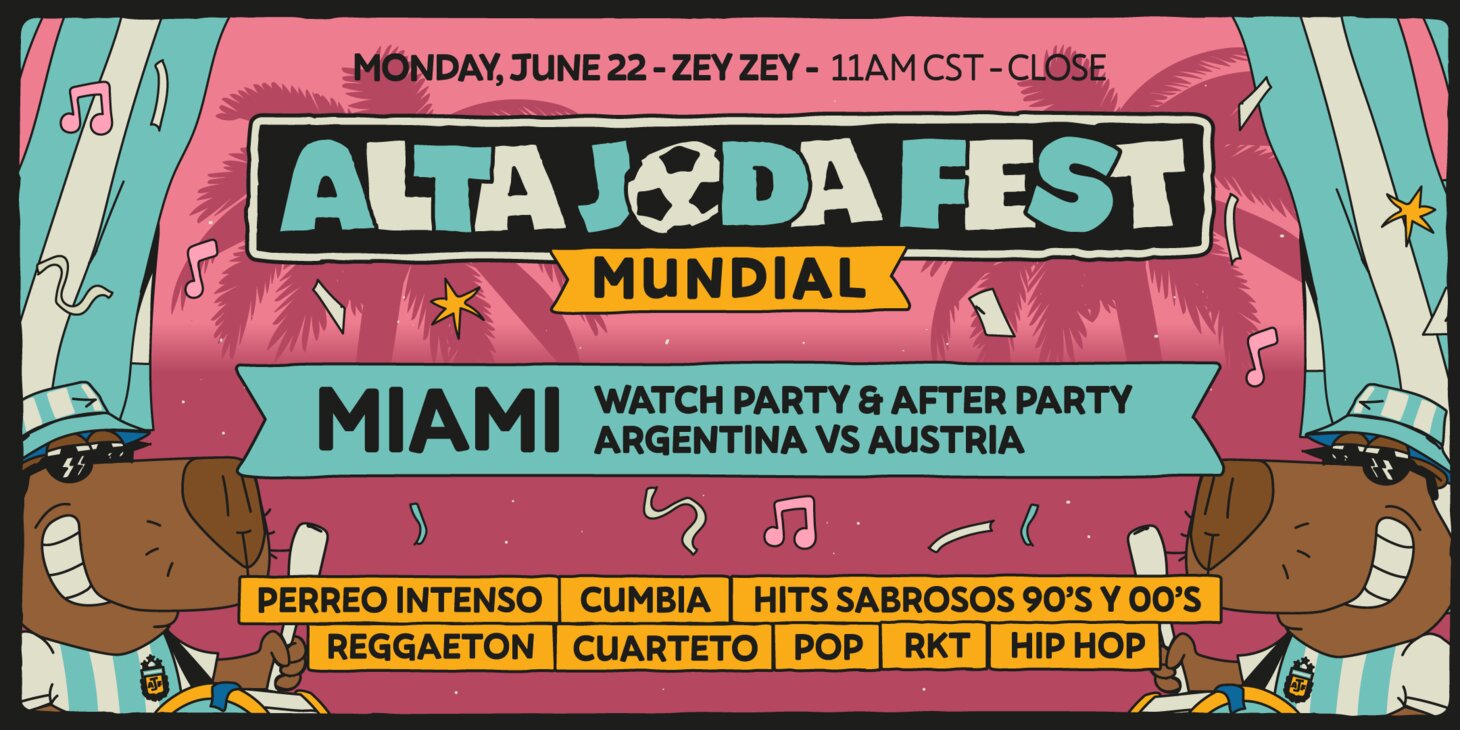 Argentina vs Austria - Watch Party & Afterparty