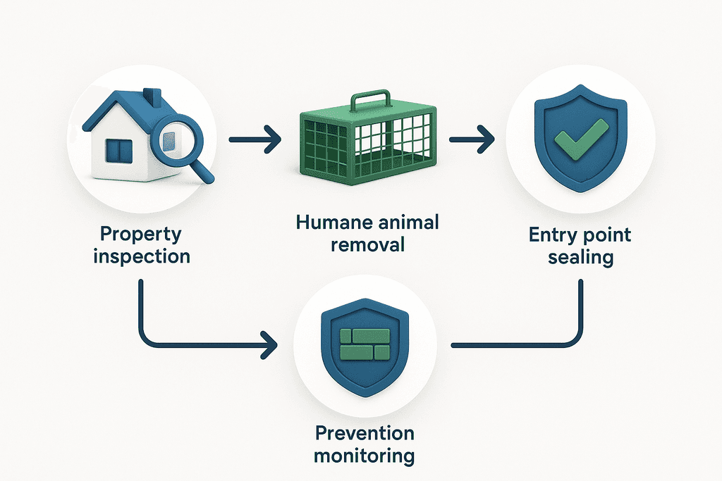 The Professional Wildlife Removal Process