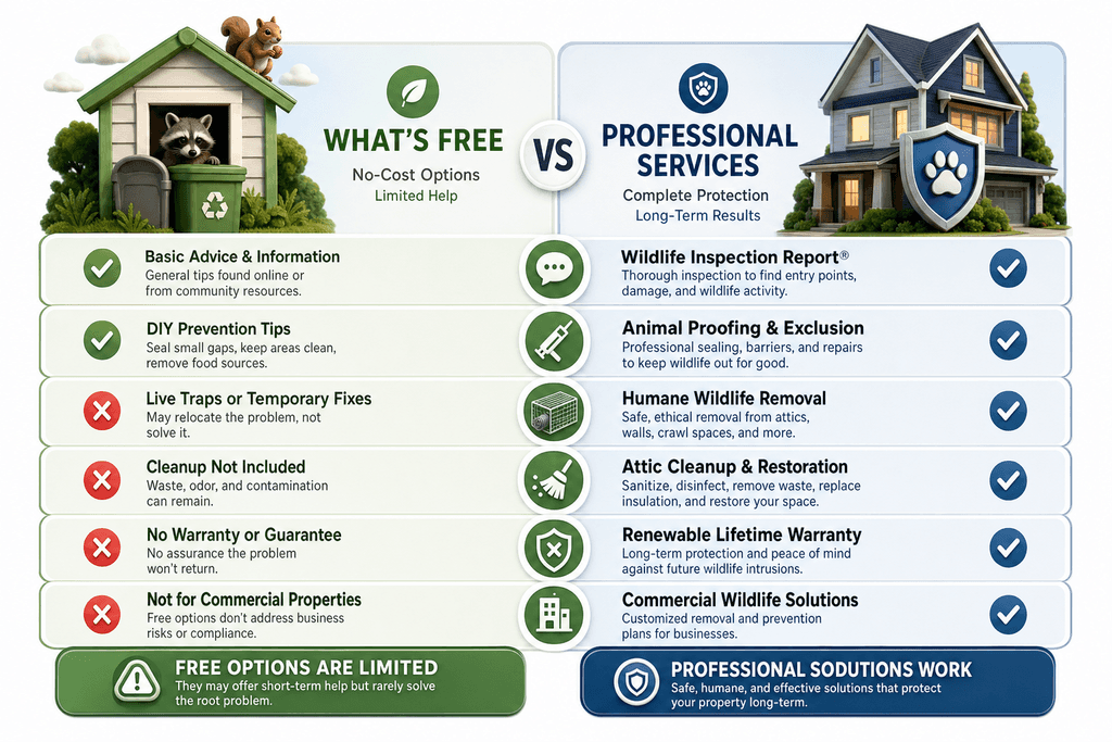 Understanding Free Wildlife Removal in Texas