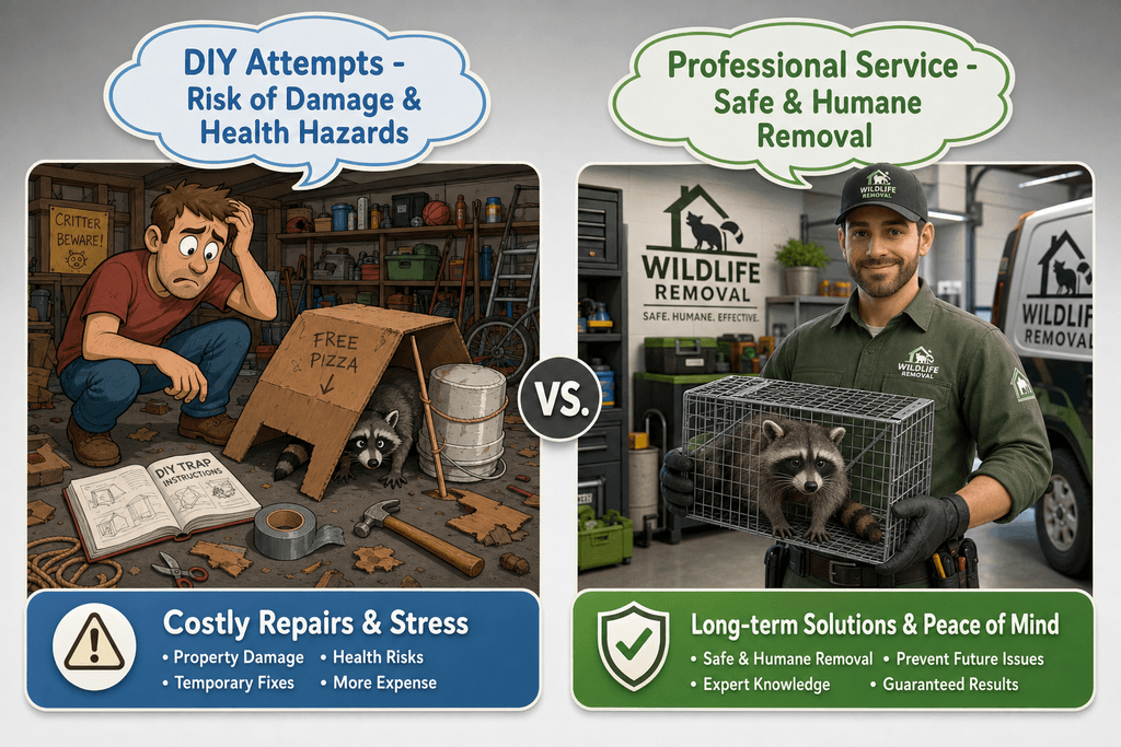Why Choose Professional Wildlife Removal