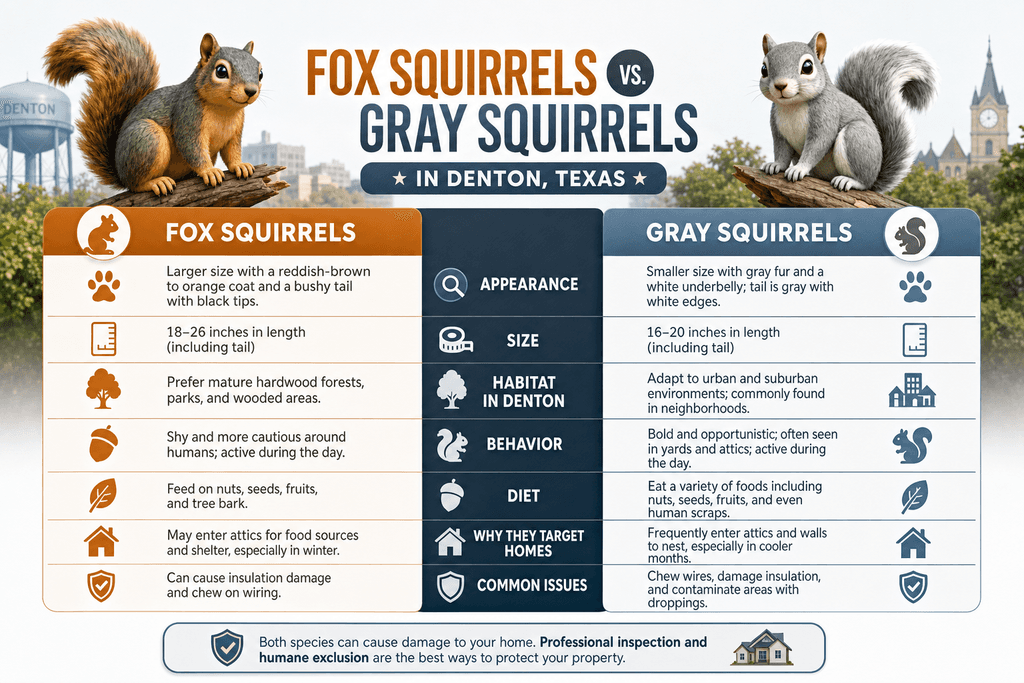 Understanding Squirrel Problems in North Texas