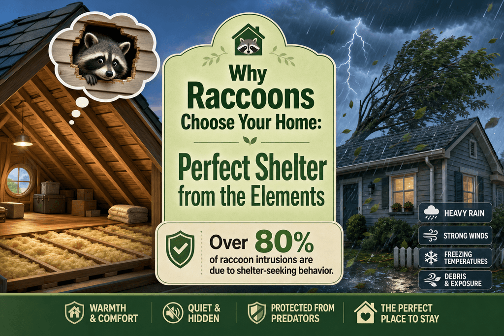 Why Raccoons Choose Your Home