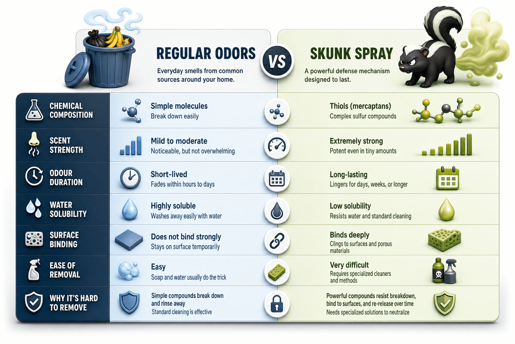 Why Skunk Smell Is So Hard to Remove