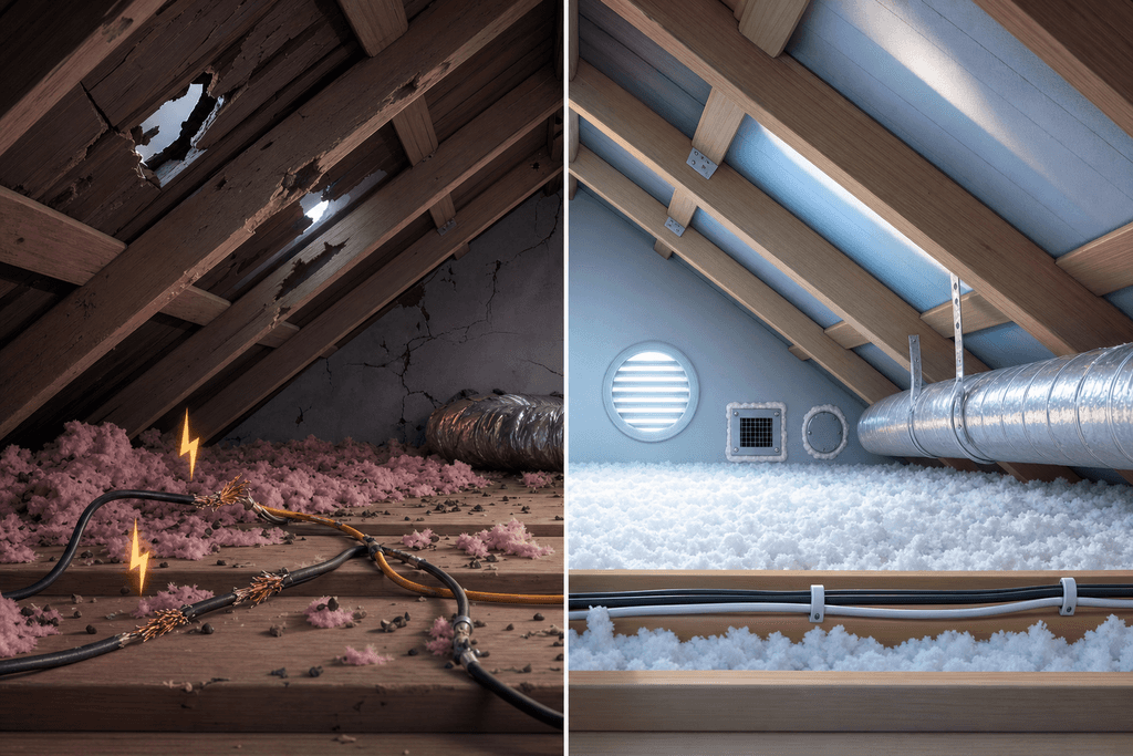 Health Risks and Property Damage from Attic Rats