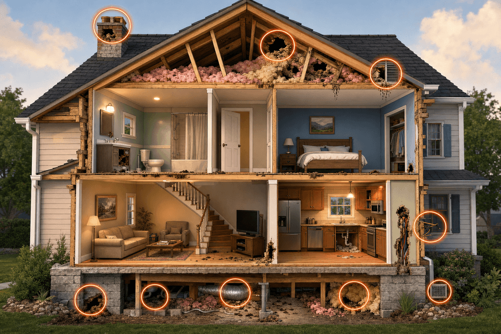 Common Wildlife Problems in Fort Worth Homes