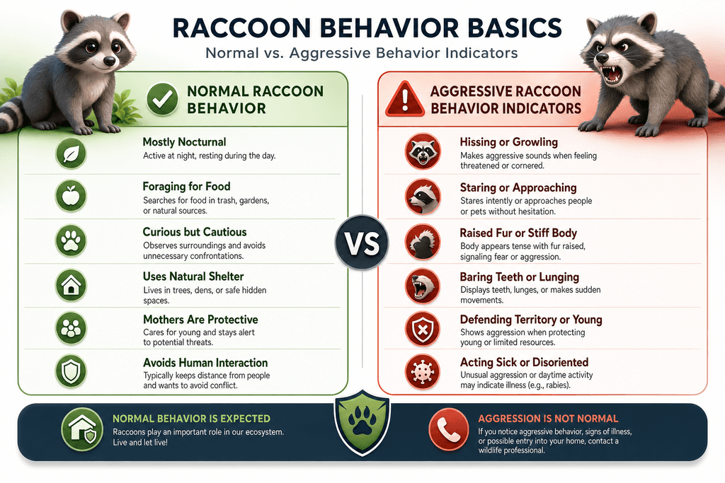 Raccoon Behavior Basics