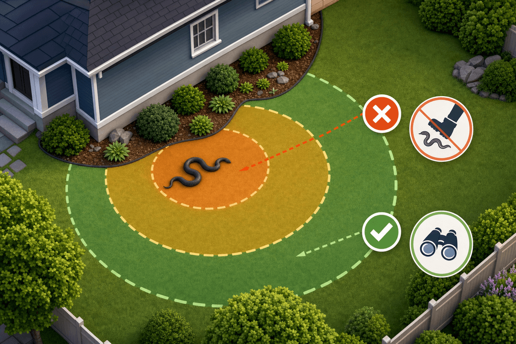Immediate Safety Steps When You Spot a Snake