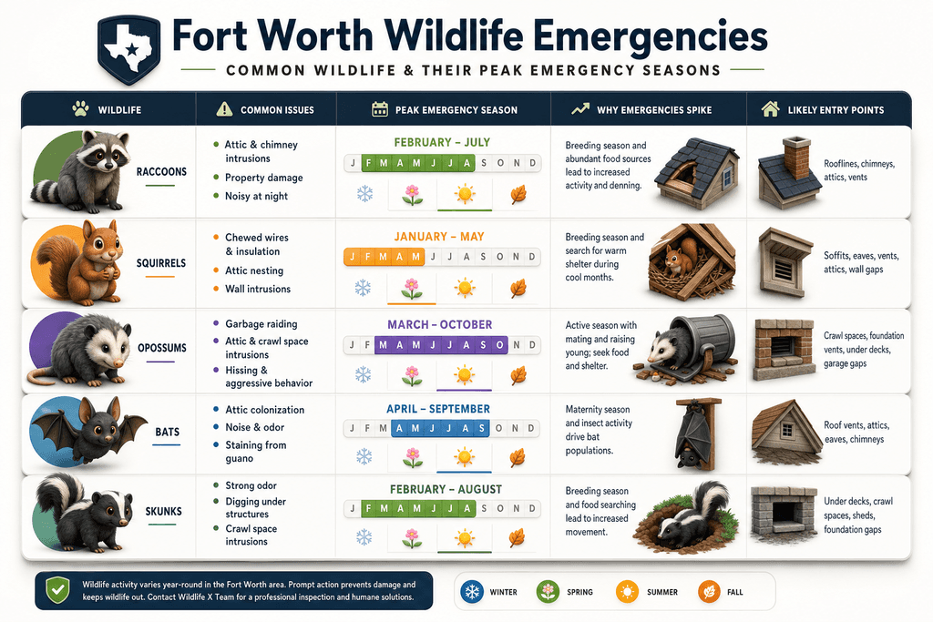 Wildlife Emergencies in the Fort Worth Area