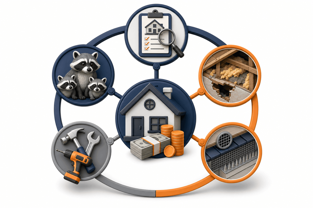 What Affects Raccoon Removal Costs