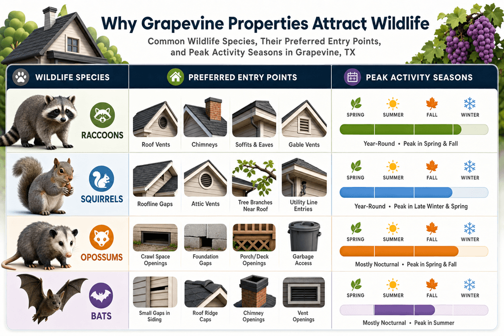 Why Grapevine Properties Attract Wildlife