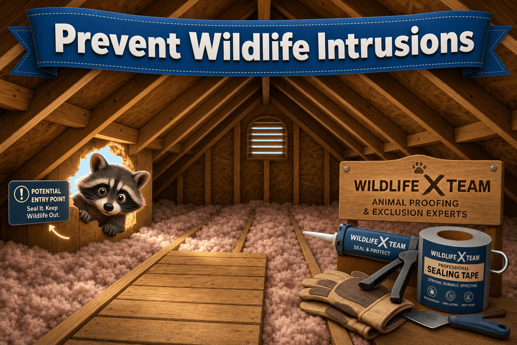 Why North Richland Hills Attracts Attic Wildlife