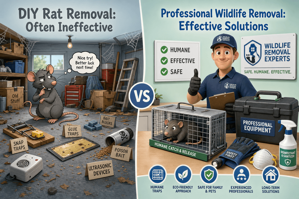 Why DIY Rat Removal Usually Fails