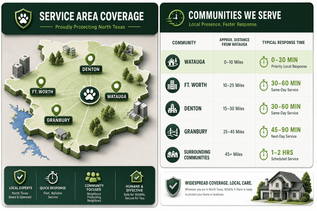 Service Area Coverage and Availability