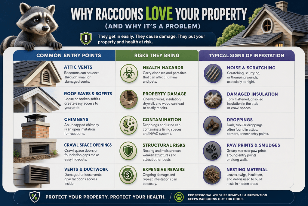 Why Raccoons Love Your Property (And Why It's a Problem)