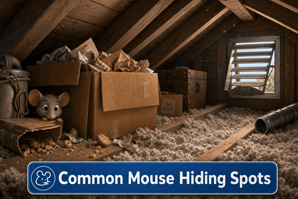Common Mouse Nesting Spots in Your Home
