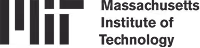 Massachusetts Institute of Technology logo with stacked black letters.