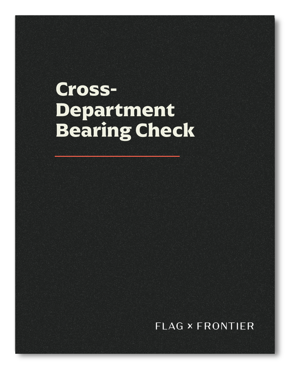 Cross-Department Bearing Check
