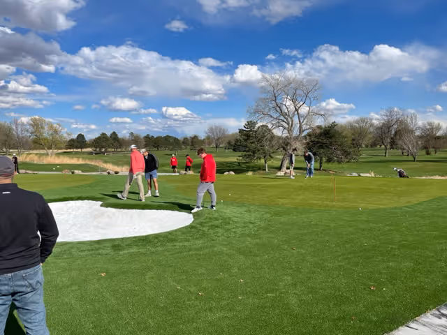 Putting Green Installation 2