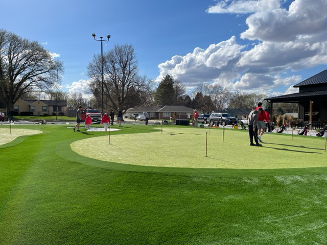 Putting Green Installation 8