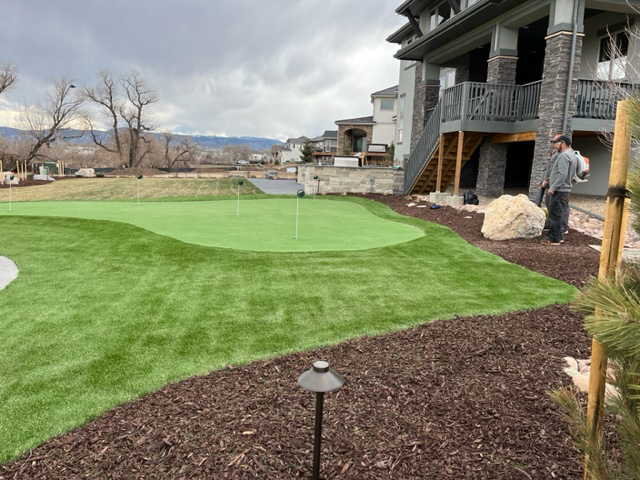 Putting Green Installation 11