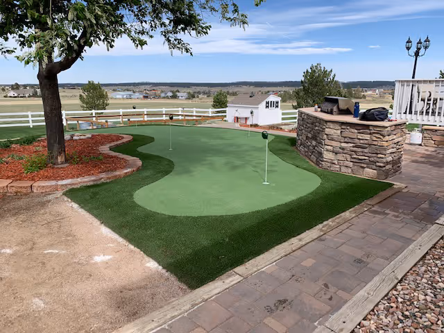 Putting Green Installation 6