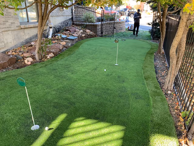 Putting Green Installation 14