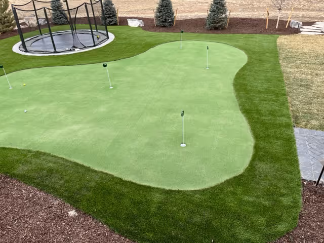 Putting Green Installation 12