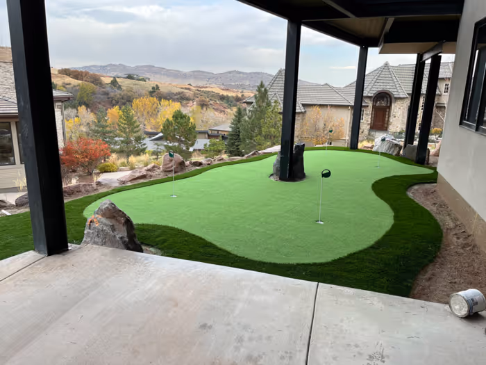 Putting Green Installation 22