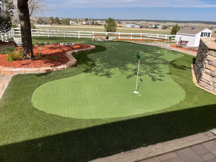 Putting Green Installation 26