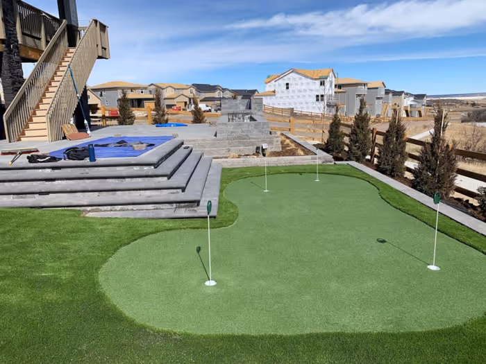 Putting Green Installation 24