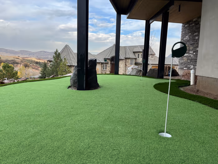 Putting Green Installation 25