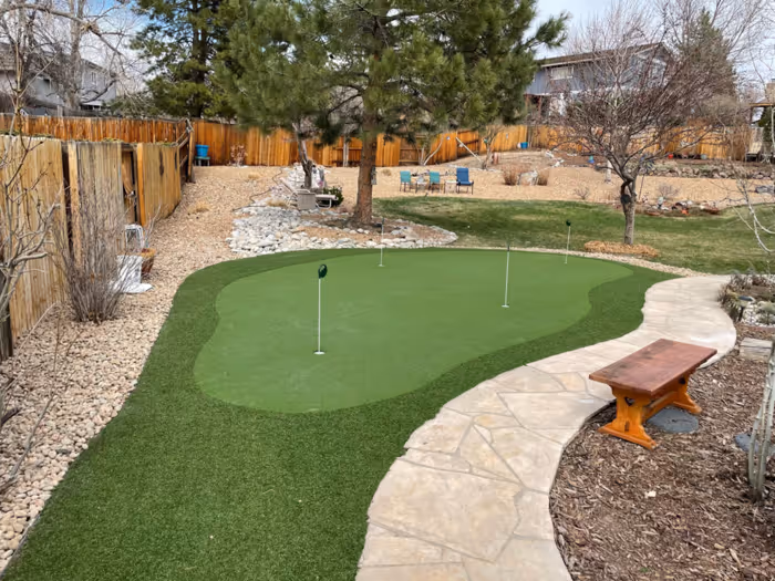 Putting Green Installation 33